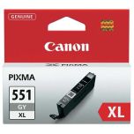 Canon originálna náplň CLI-551GY 6447B001 grey (šedá) 11 ml